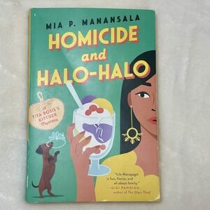 Homicide and Halo-Halo by Mia P. Manansala Paperback Mystery